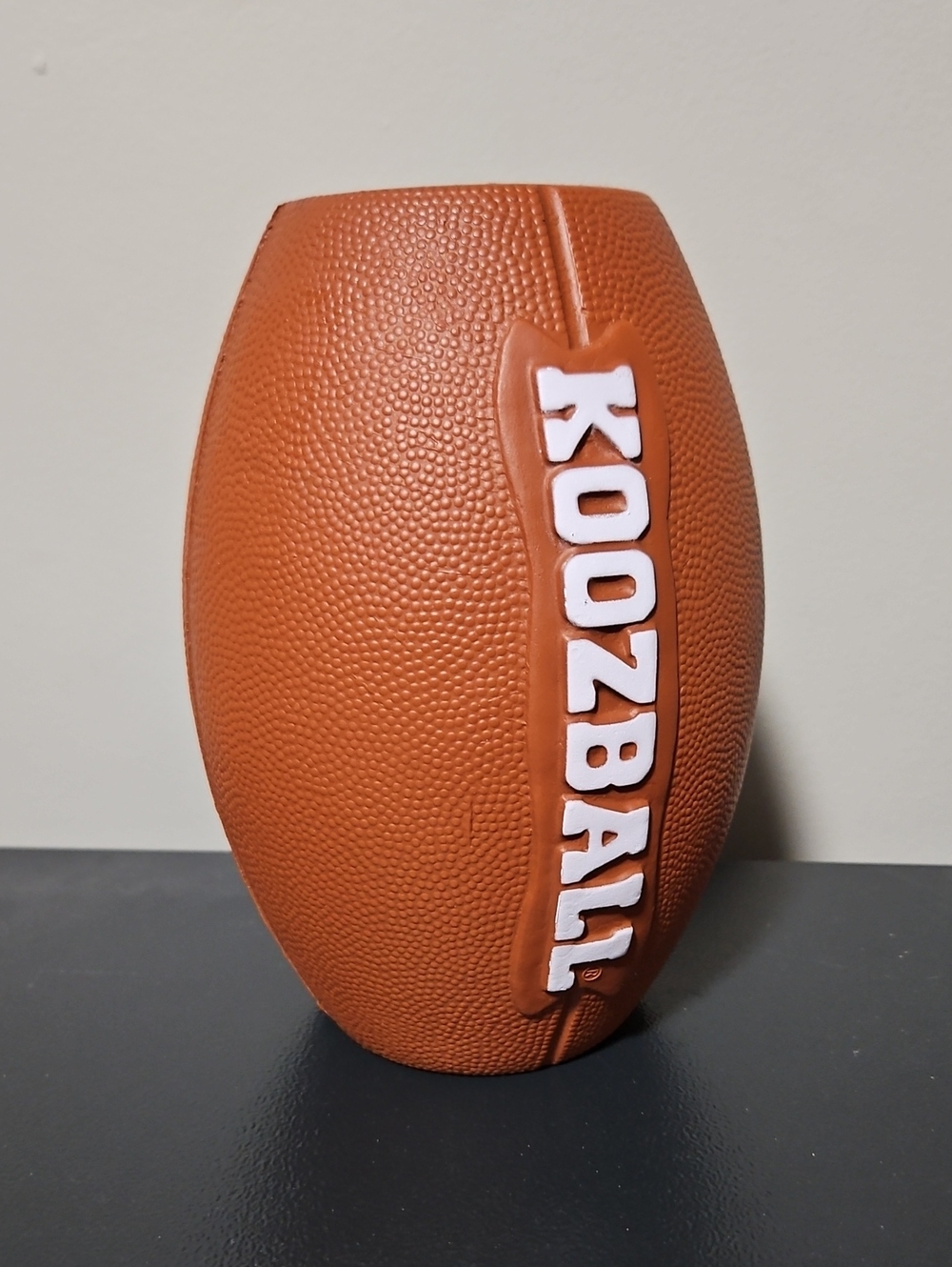 KOOZBALL Official Foam Football Koozie Can Cooler Holder Brown Toy Tailgate